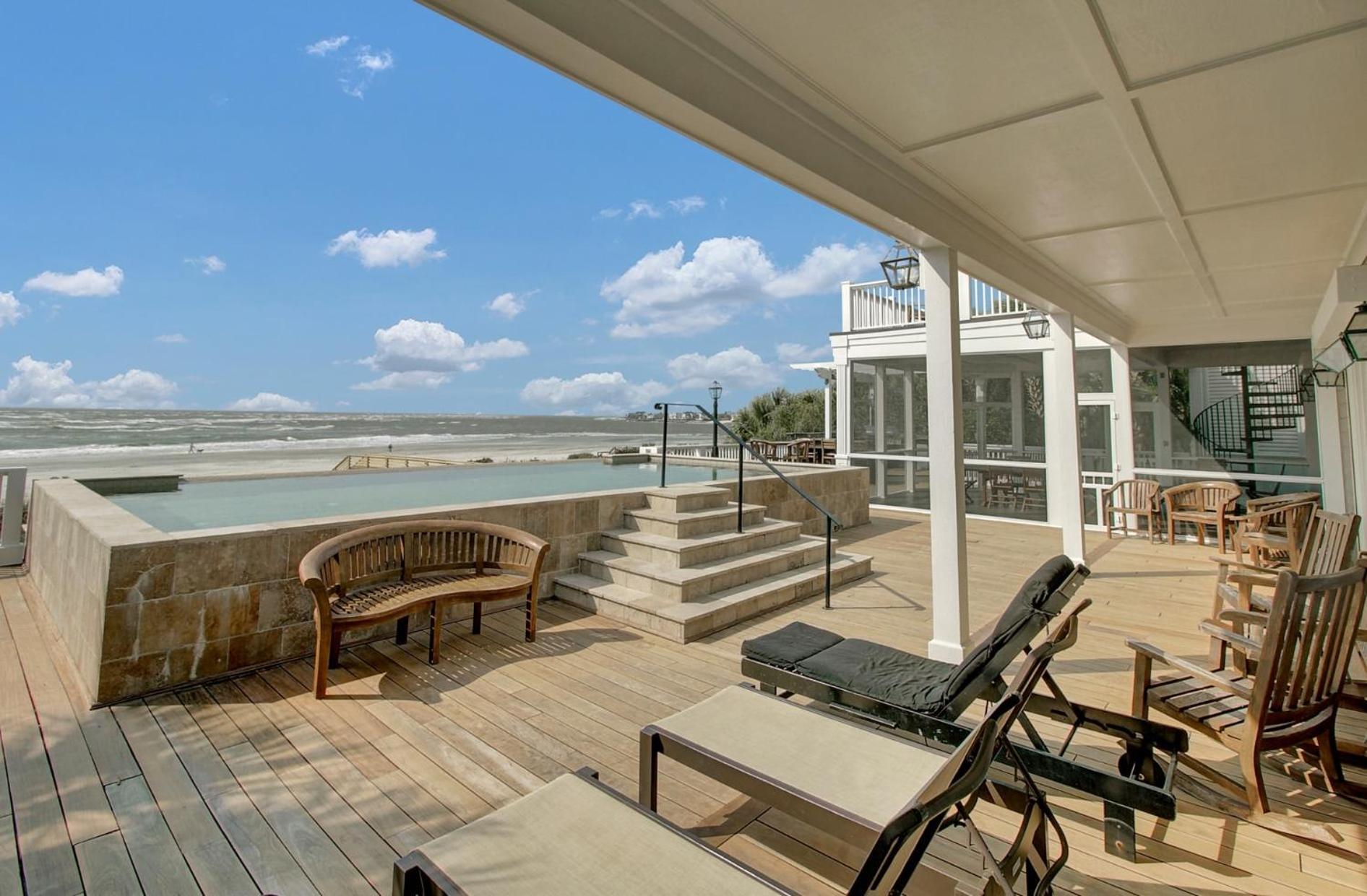 114 Ocean Boulevard By Avantstay Beachfront Putting Green Volleyball Court Infinity Pool Sullivans Island Exteriör bild